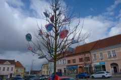 Velikonoční strom na městě 22/3/2021